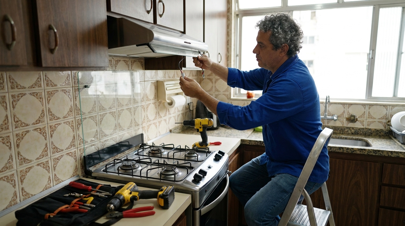 Instalação de Coifa em Belo Horizonte‑MG
