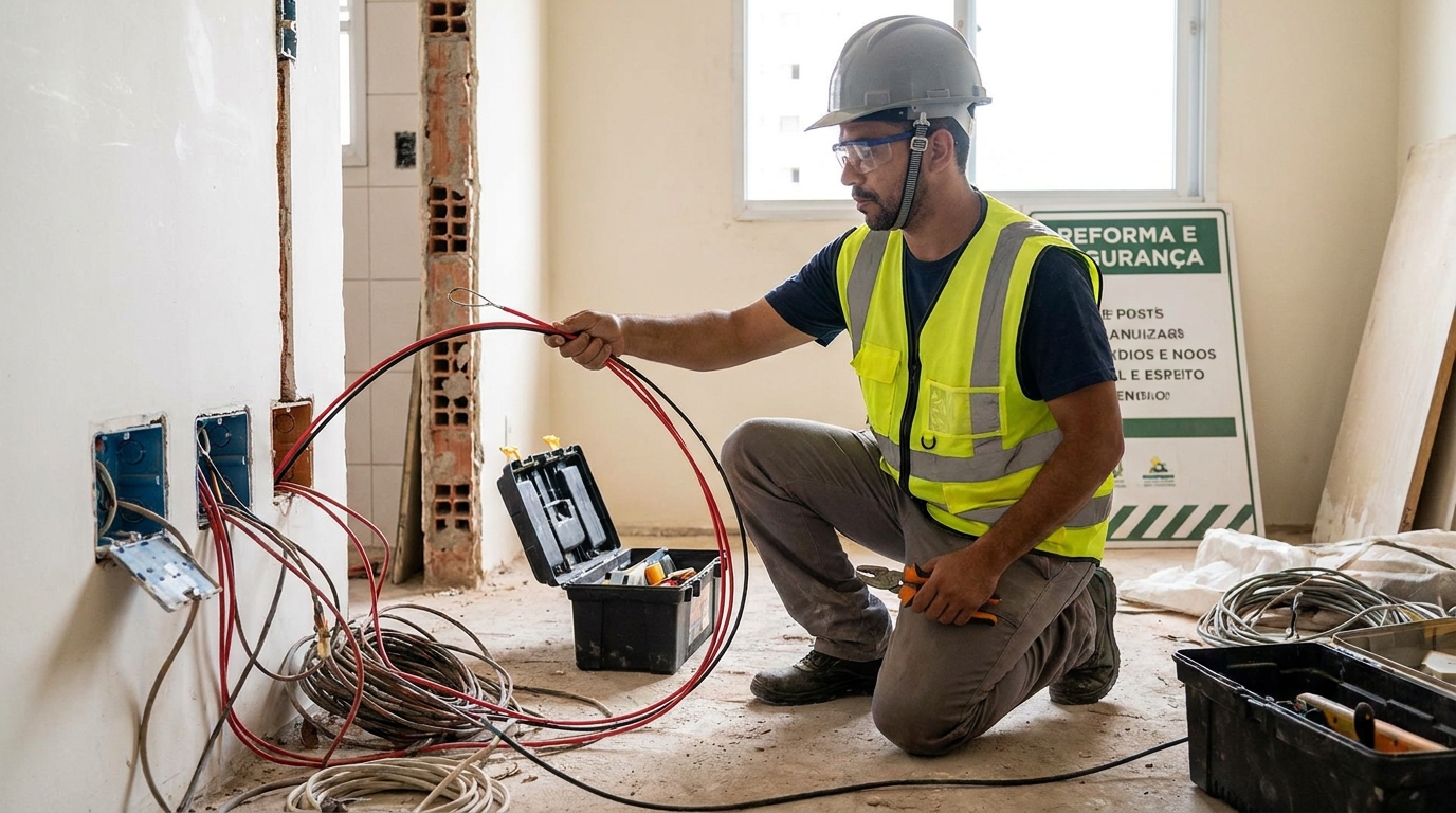 Substituição de Fios Antigos em Belo Horizonte‑MG